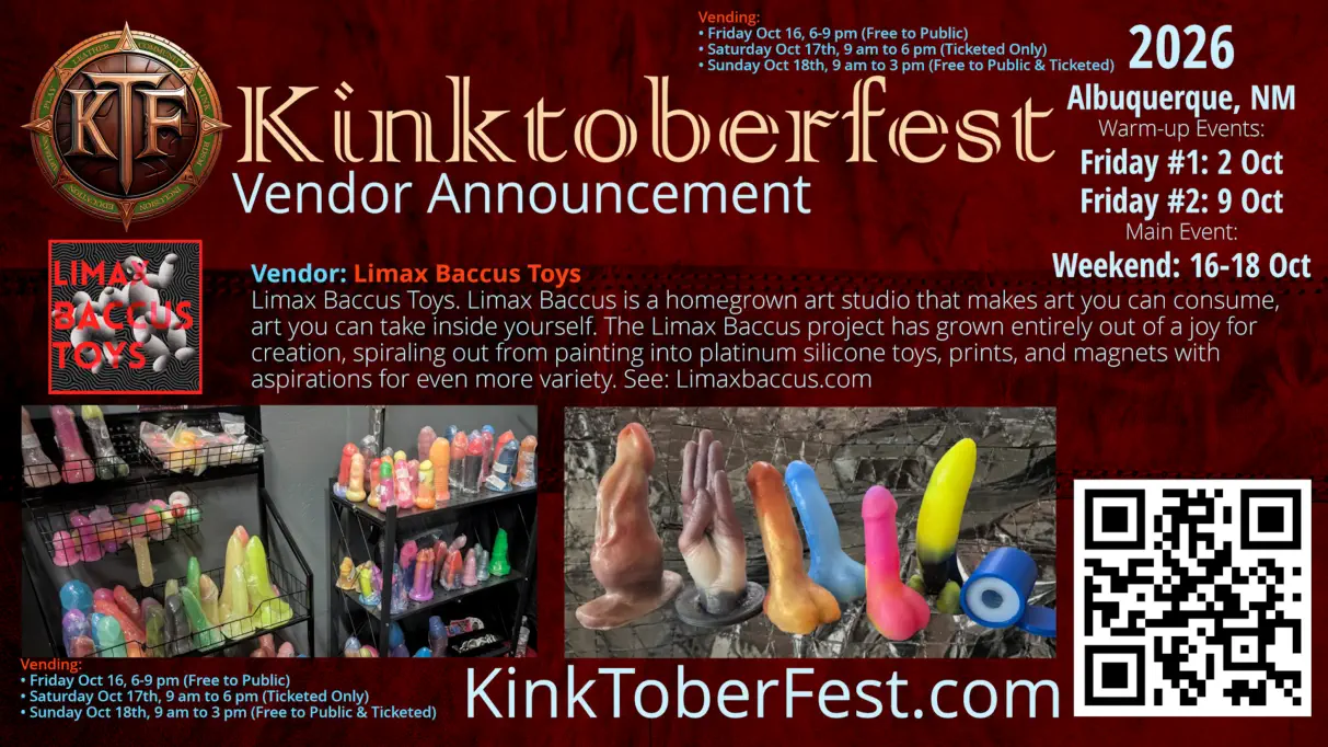 Kintoberfest 2026 Vendor Announcement - Limax Baccus Toys