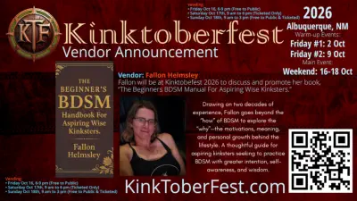Kintoberfest 2026 Vendor Announcement - Fallon Helmsley, Author